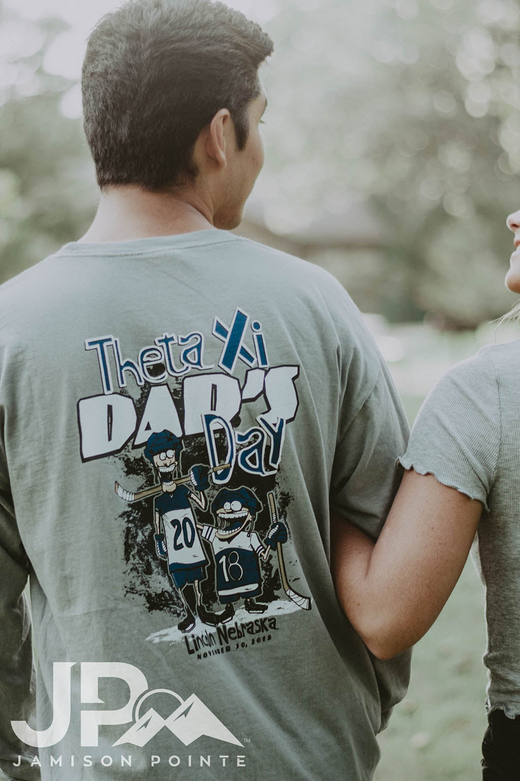 Theta Xi Dad&#39;s Day Hockey Tee