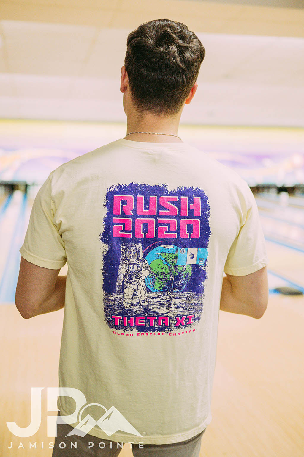 Theta Xi Space Dog Rush Tee