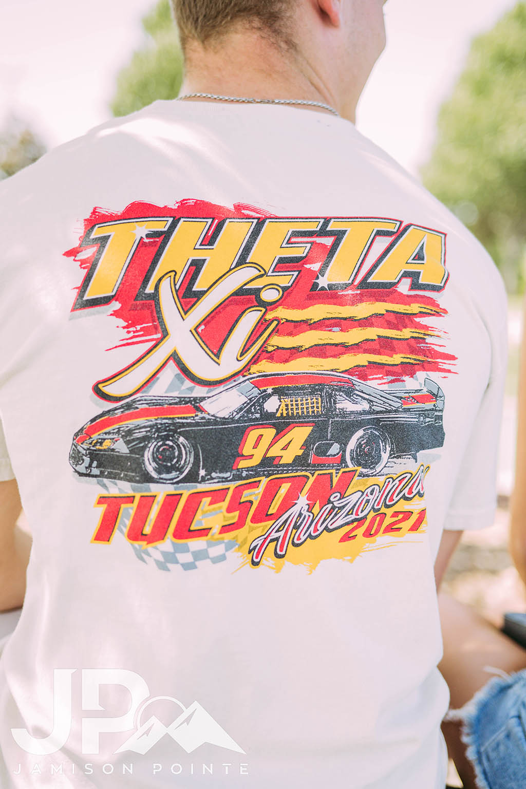 Theta Xi Racecar Tucson Arizona Tee
