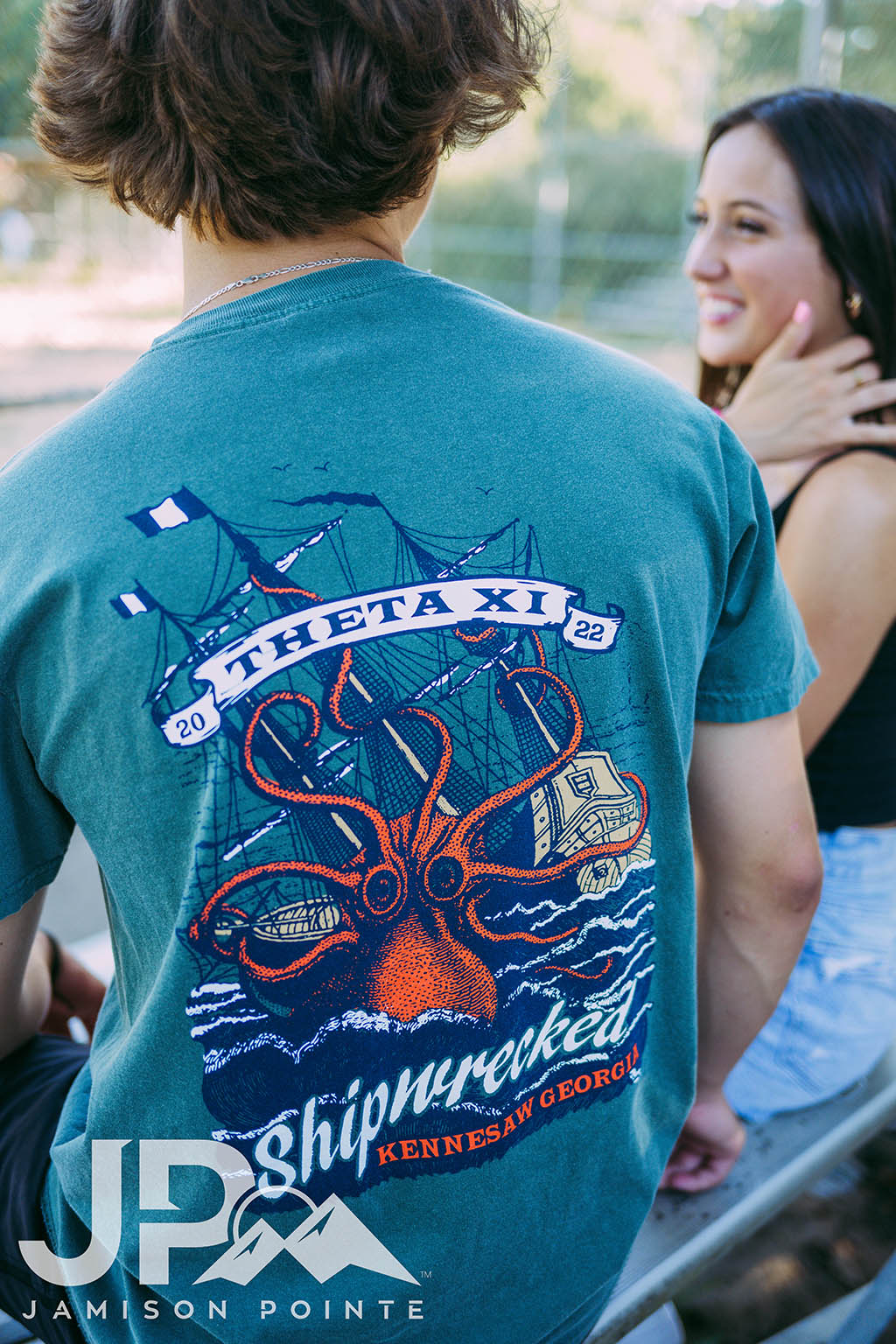 Theta Xi Shipwrecked Tee