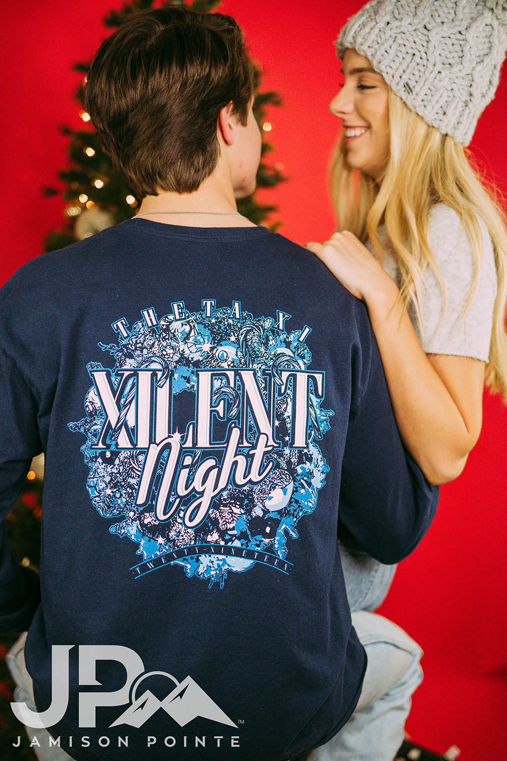 Theta Xi Xilent Night Long Sleeve Tee