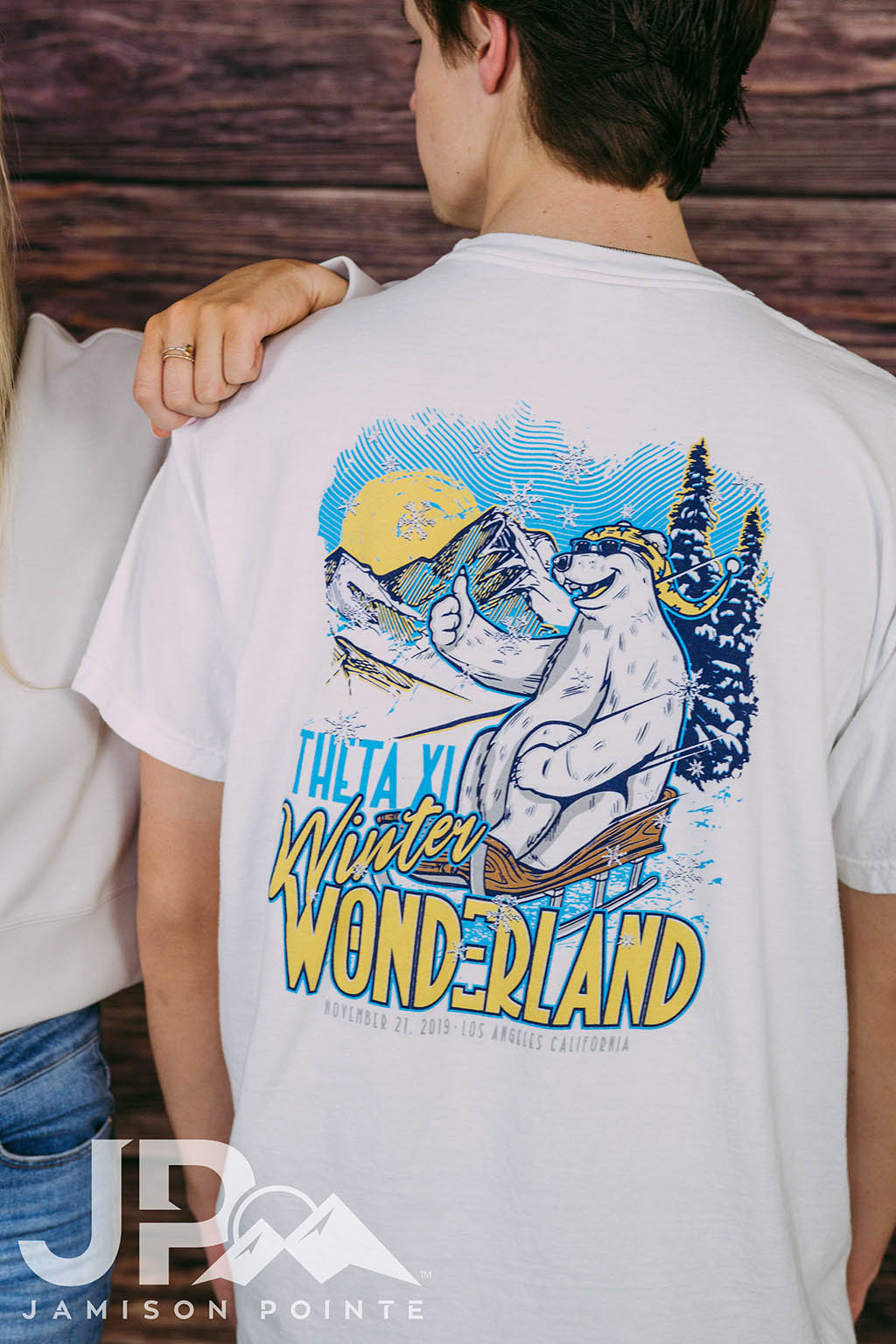 Theta Xi Ski Trip Winter Wonderland Tee