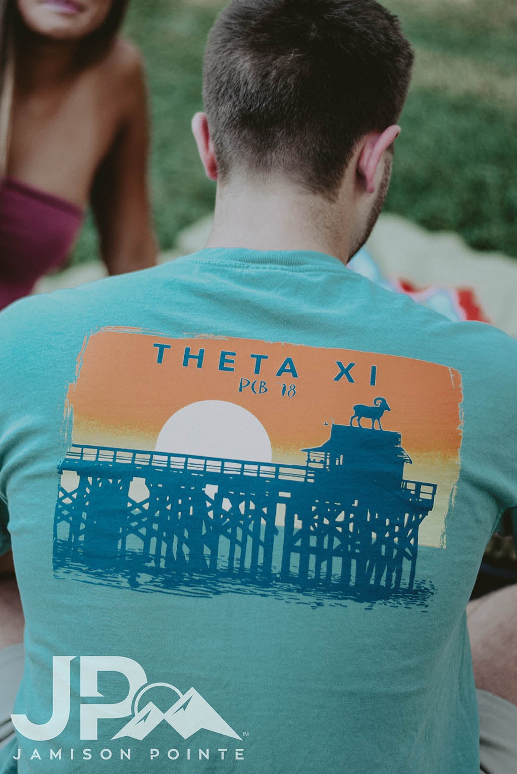 Theta Xi Spring Break Boardwalk Tee