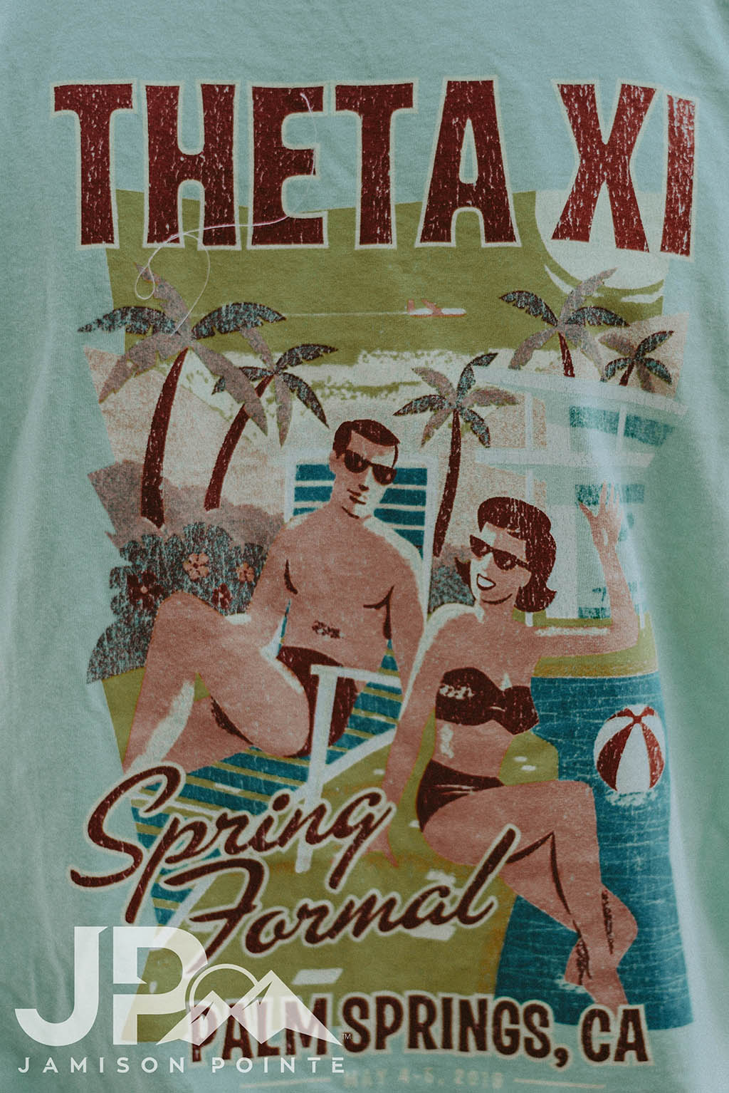 Theta Xi Spring Formal Palm Springs Tee